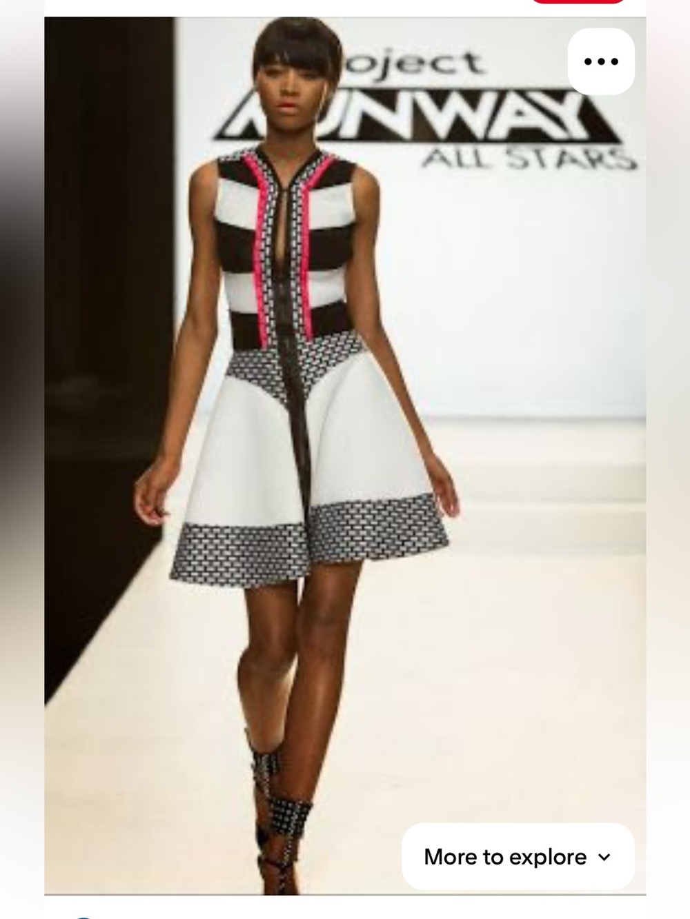 RARE Milly x Project Runway Seth Aaron Winning Mesh Dress NWOT Sz 4